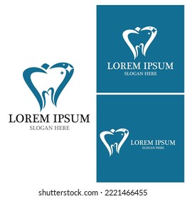 Dental logo Template vector illustration icon design