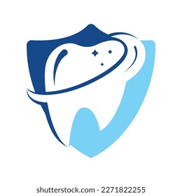 Dental logo Template vector illustration design. Dental Clinic Logo Teeth abstract design vector template.