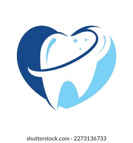 Dental logo Template vector illustration design. Dental Clinic Logo Teeth abstract design vector template.