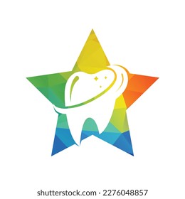 Dental logo Template vector illustration design. Dental Clinic Logo Teeth abstract design vector template.