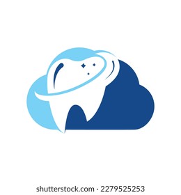 Dental logo Template vector illustration design. Dental Clinic Logo Teeth abstract design vector template.