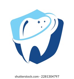 Dental logo Template vector illustration design. Dental Clinic Logo Teeth abstract design vector template.