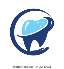 Dental logo Template vector illustration design. Dental Clinic Logo Teeth abstract design vector template.