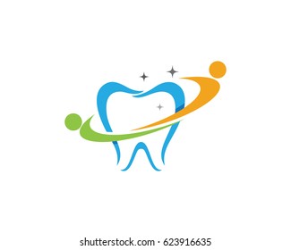 Dental logo Template vector illustration icon design