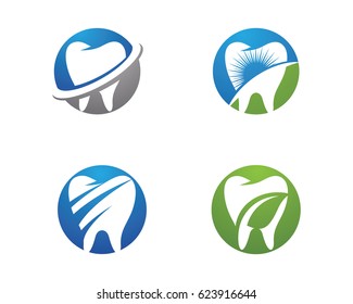 Dental logo Template vector illustration icon design