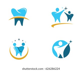 Dental logo Template vector illustration icon design