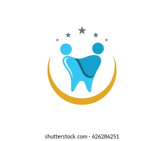Dental logo Template vector illustration icon design