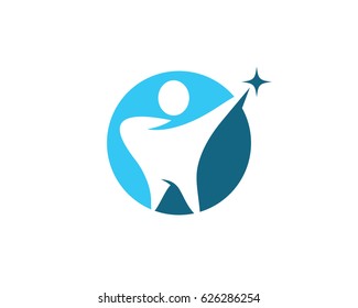 Dental logo Template vector illustration icon design