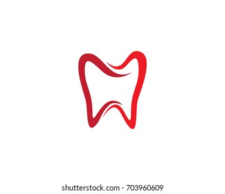 Dental logo Template vector illustration icon design
