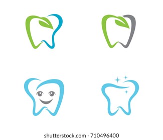 Dental logo Template vector illustration icon design