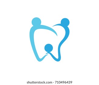 Dental logo Template vector illustration icon design