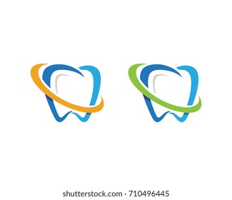 Dental logo Template vector illustration icon design