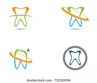 Dental logo Template vector illustration icon design