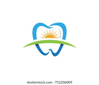 Dental logo Template vector illustration icon design