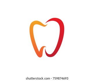 Dental logo Template vector illustration icon design