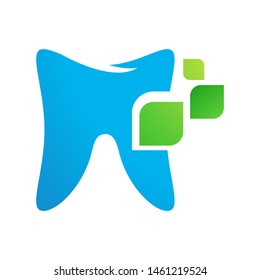 Dental logo template vector tooth icon design