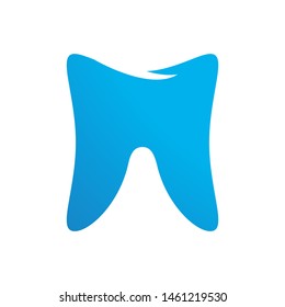 Dental logo template vector tooth icon design