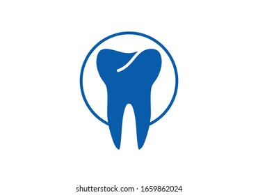 Dental Logo, Tooth dental logo, Dental Care Logo Inspiration Vector