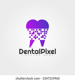 Dental logo, Tooth vector logo design,human dental icon