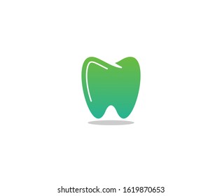 Dental logo tooth vector icon 