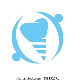 dental logo vector. 