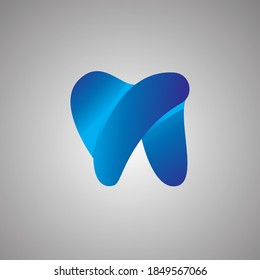 dental logo vector design. logo for a dental care company.