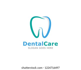 Dental Logo Vector Design Template. Dental Care.