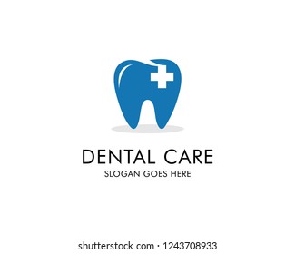 Dental Logo Vector Design Template. DentalCare.