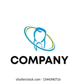 Dental logo vector design template sign