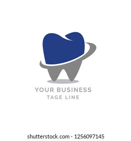 Dental Logo Vector. Dental Logo Design.Creative Dentist Logo. Dental Clinic Creative Company Vector Logo.