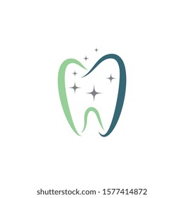 Dental logo vector icon illustration design