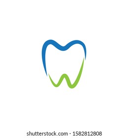 Dental logo vector icon illustration design