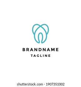 dental logo vector icon illustration