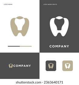 Dental Logo Vector Icon Illustration Design