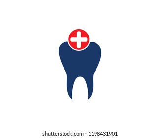 Dental logo vector icon template
