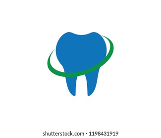 Dental logo vector icon template