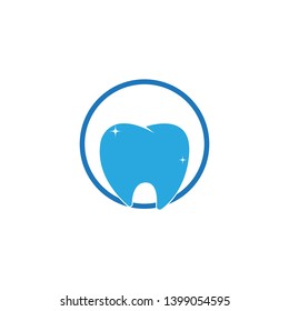 Dental logo vector icon template