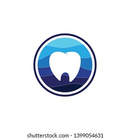 Dental logo vector icon template
