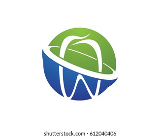 Dental logo vector illustration