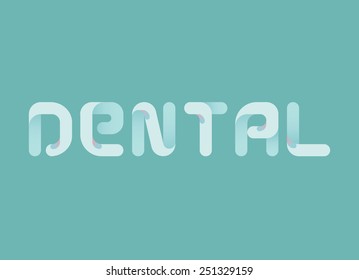Dental logo vector illustration 4