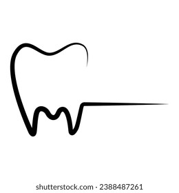dental logo vector illustration design