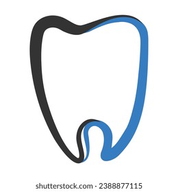 Dentallogo, Vektorgrafik-Design
