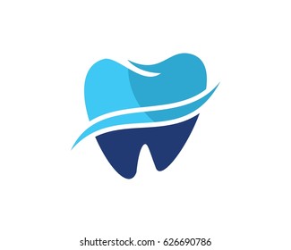 dental logo vector illustration template