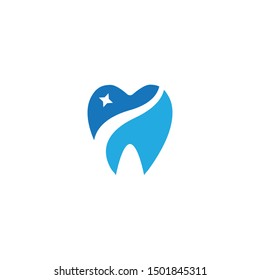 DENTAL LOGO VECTOR ILUSTRATION TEMPLATE