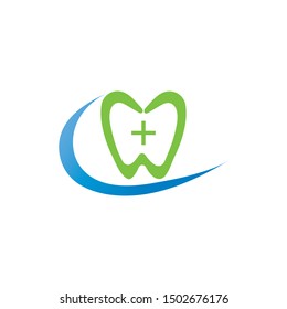 DENTAL LOGO VECTOR ILUSTRATION TEMPLATE