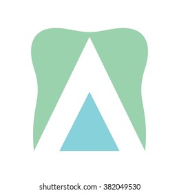 dental logo vector. laser dental.