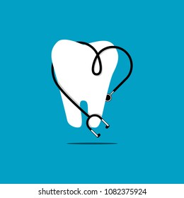 Dental Logo Vector Template Design Illustration