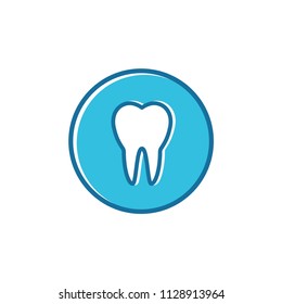 dental logo vector, tooth vector logo template