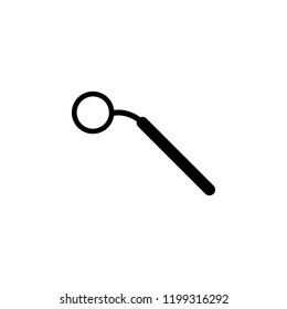 Dental Magnifier icon. Element of dentistry. Premium quality graphic design icon. Signs and symbols collection icon for websites, web design, mobile app on white background