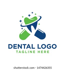 dental - medical dental logo vector 